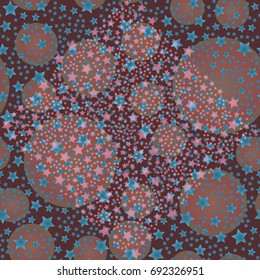 Abstract color seamless pattern for new background.