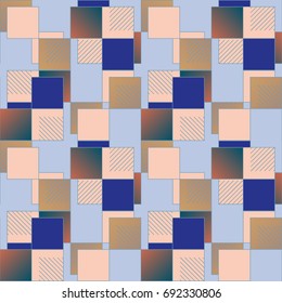 Abstract color seamless pattern for new background.