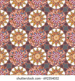 Abstract color seamless pattern for new background.