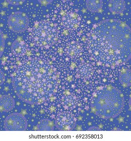 Abstract color seamless pattern for new background.