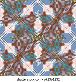 Abstract color seamless pattern for new background.