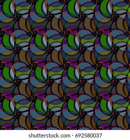 Abstract color seamless pattern for new background.