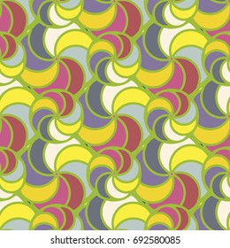 Abstract color seamless pattern for new background.