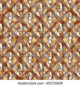 Abstract color seamless pattern for new background.