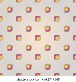 Abstract color seamless pattern for new background.
