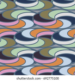 Abstract color seamless pattern for new background.