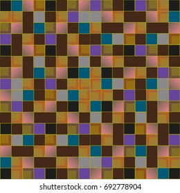 Abstract color seamless pattern for new background.
