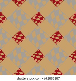 Abstract color seamless pattern for new background.
