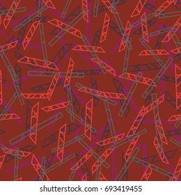 Abstract color seamless pattern for new background.