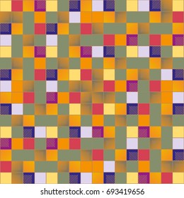 Abstract color seamless pattern for new background.