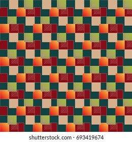 Abstract color seamless pattern for new background.