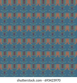 Abstract color seamless pattern for new background.