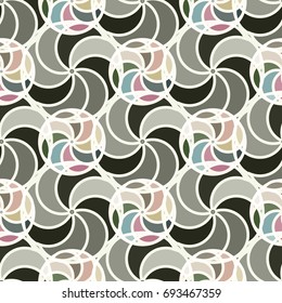 Abstract color seamless pattern for new background.