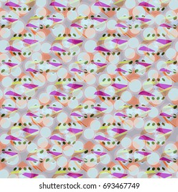 Abstract color seamless pattern for new background.