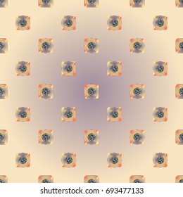 Abstract color seamless pattern for new background.