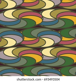 Abstract color seamless pattern for new background.