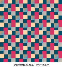 Abstract color seamless pattern for new background.