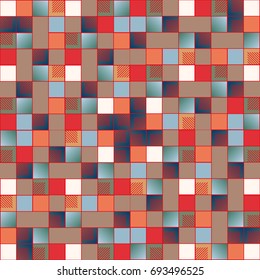 Abstract color seamless pattern for new background.