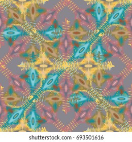 Abstract color seamless pattern for new background.