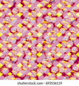 Abstract color seamless pattern for new background.