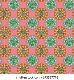 Abstract color seamless pattern for new background.