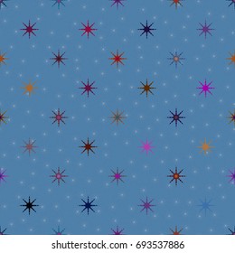 Abstract color seamless pattern for new background.