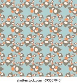 Abstract color seamless pattern for new background.