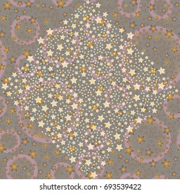 Abstract color seamless pattern for new background.