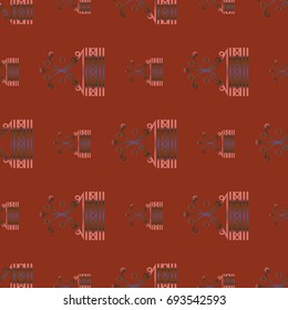 Abstract color seamless pattern for new background.