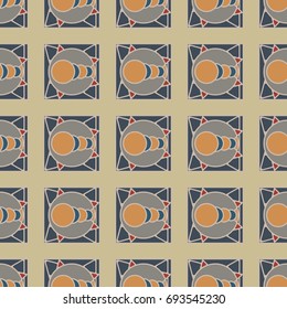 Abstract color seamless pattern for new background.