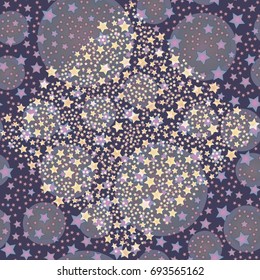 Abstract color seamless pattern for new background.
