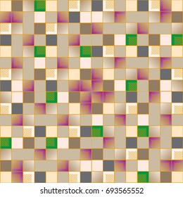 Abstract color seamless pattern for new background.