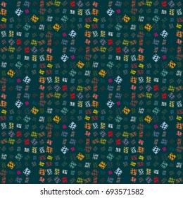 Abstract color seamless pattern for new background.