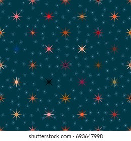 Abstract color seamless pattern for new background.