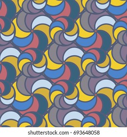 Abstract color seamless pattern for new background.