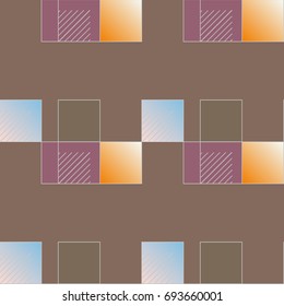 Abstract color seamless pattern for new background.