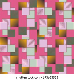 Abstract color seamless pattern for new background.