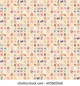 Abstract color seamless pattern for new background.