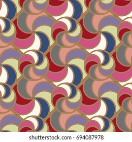 Abstract color seamless pattern for new background.
