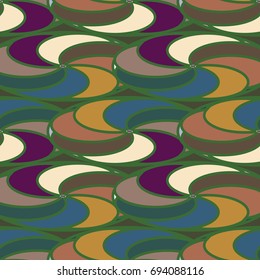 Abstract color seamless pattern for new background.