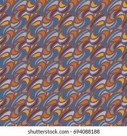 Abstract color seamless pattern for new background.