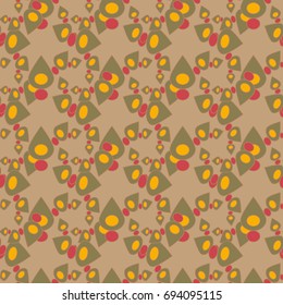 Abstract color seamless pattern for new background.