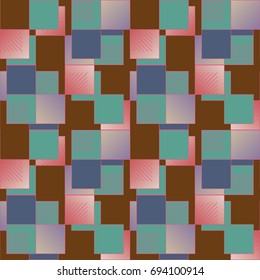 Abstract color seamless pattern for new background.