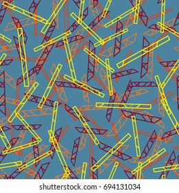 Abstract color seamless pattern for new background.