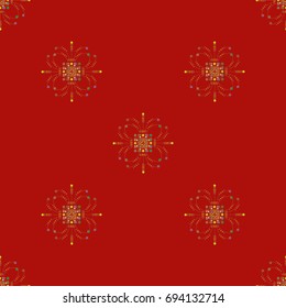 Abstract color seamless pattern for new background.