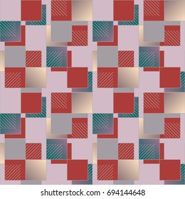 Abstract color seamless pattern for new background.