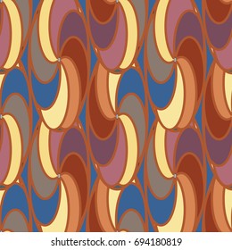 Abstract color seamless pattern for new background.