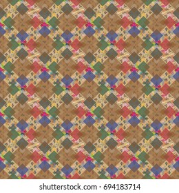 Abstract color seamless pattern for new background.