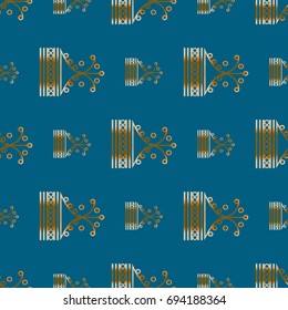 Abstract color seamless pattern for new background.