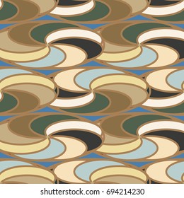 Abstract color seamless pattern for new background.